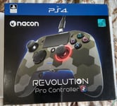 Nacon Playstation 4 PS4 Pro Revolution Pro Controller 2 - Camo (New)