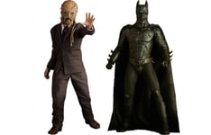 Figurine Hot Toys Mms140 - Dc Comics - Batman Begins - Batman Demon & Scarecrow