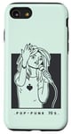 Coque pour iPhone SE (2020) / 7 / 8 Art pour les fans de pop punk. Scène musicale à la fin des années 70 à New York