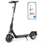 RCB Däck Vikbar El-Sparkcykel 8,5" APP 350W Motor LCD-skärm Läge 3 Hastigheter Max 25km/h Svart Blå