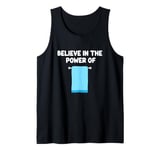 Believe In The Power Of Towels Bath Gym Beach Kitchen Absorb Tank Top