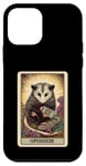 Coque pour iPhone 12 mini Esthetic Cottagecore The Opossum Possum Jeu de cartes Tarot