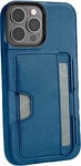 Smartish iPhone 13 Pro Max Wallet Case - Wallet Slayer Vol. 2 [Slim + Protective] Credit Card Holder with Kickstand - Blues on The Green