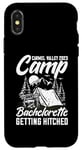 Coque pour iPhone X/XS Carmel Valley 2023 Camp Bachelorette Se faire atteler