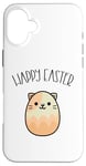 iPhone 16 Plus Funny Happy Easter Cat Egg Shaped Kawaii Otaku Anime Case