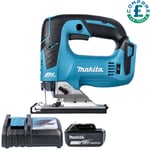 Makita DJV182 18V Jigsaw + 1 x 5Ah Battery & Charger