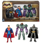 Batman vs Superman 3 Figure Pack Batman,Superman,Lex Luthor Action Toy Figures