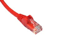 10 x 1 MTR RED CAT5E ETHERNET PATCH CABLE PATCH LEAD   