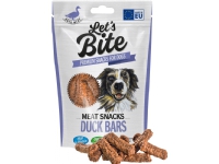 Let's Bite Lets Bite Meat Snacks. Duck Bars 80 g - (12 pk/ps)