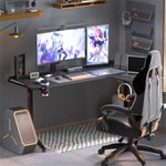 L-shape Working Office Desk Gaming Desktop PC Computer Racing Table Laptop Home