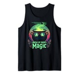 Halloween Brew Up Some Magic Cauldron Forest Tank Top