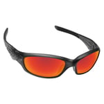 Hawkry Polarized Replacement Lenses for-Oakley Straight Jacket 2007 Orange Red