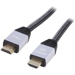 Cable HDMI 2.0 male des deux cotes 10m noir