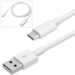 Type C Fast Charging USB Cable 1m Phone Charger Universal Data Sync Lead Type-C