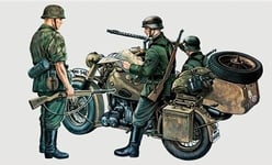 ITALERI - Maquette à assembler et à peindre – BMW R75 avec sidecar - 1/35 - I...