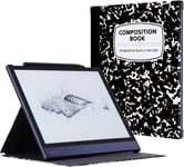 Étui Pour Tablette Papier Onyx Boox Note Air/Note Air 2 Plus 10,3"", Housse En Cuir Pu De Qualité Supérieure Avec Support Pliable (Ne Convient Pas À La Tablette Boox Note Air 3 10,3"" Epaper).[F3649]