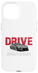 Coque pour iPhone 15 Drive Cool Fast Sports Car Racing Drift Driver