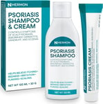 Psoriasis Cream Shampoo Set, Psoriasis Scalp Treatment, Seborrheic Dermatitis &