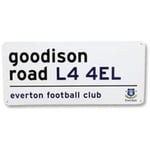 Everton F.C. Produit Officiel Plaque de Rue Mixte, Multicolore, Nicht zutreffend