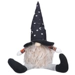 Halloween plysch tomtar leksak semester söt utsökt tomte docka dekoration prydnader med ljus Top Hat