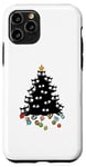 Coque pour iPhone 11 Pro Arbre à chat pour chats de Noël