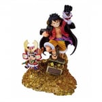 Figurine One Piece - Daikaizoku Hyakkei Monkey D Luffy Figuarts Zero 19cm