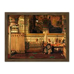 Artery8 Lawrence Alma Tadema The Egyptian Widow Painting Artwork Framed Wall Art Print 18X24 Inch