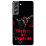 ERT GROUP Coque de téléphone Portable pour Samsung S21 FE Original et sous Licence Officielle Game od Thrones Motif Game of Thrones 002 adapté à la Forme du téléphone Portable, Coque en TPU