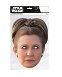 Princess Leia Organa Star Wars The Last Jedi Single 2D Card Party Face Mask