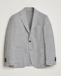 L.B.M. 1911 Checked Cotton Blazer Navy/Brown