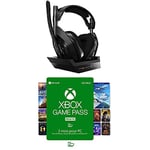 ASTRO Gaming A50 Casque sans Fil + Station de Charge Gamer, 4ème Génération, Dolby, Équilibre Entre Son des Jeux & Voix, Connexion sans Fil 2,4 GHz, Xbox, PC + Xbox Game Pass pour PC 3 Mois