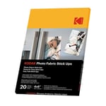 KODAK 10x15cm Adhesive Photo Paper 255g/m² 20 Sheets