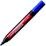 uni ROTULADOR Permanent Marker NO.320F Azul