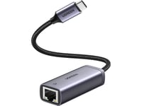 Ugreen Cm483 Usb-C Till Rj45-Nätverksadapter (Grå)