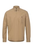 Polo Ralph Lauren Garment-Dyed Oxford Overshirt Beige