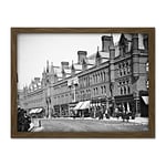 Artery8 French South Great Georges Street Market Dublin 1894 Artwork Framed Wall Art Print 18X24 Inch