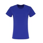 Tri Dri Ladies TriDri® embossed panel T-shirt - Royal - S