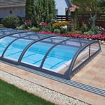 Gullberg & Jansson Nova Comfort 3x7,5 med sarg 4 sektioner Pooltak