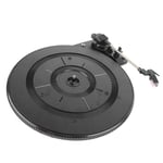 Record Player Turntable Black Plastic Belt Drive Gramophone Turntable UK