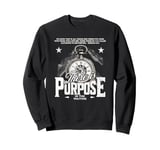 Faith Christian Love God Purpose in the Waiting Romans 8: 23 Sweatshirt