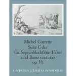 Corrette M. - Suite C-dur Op. 5/1 - FLB Soprano et BC