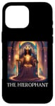 Coque pour iPhone 16 Pro Max La carte de tarot hiérophante, hiérophante. Tarot, Tarot Cards