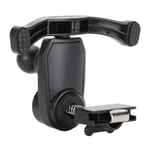 Car Handheld Radio And Mic Vent Mount Adjustable Stable Black Phone Air Outl New