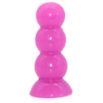 Silicone Small Anal Beads Butt Plug Suction Cup Dildo Sex Toy