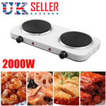 2000W Hot Plate Electric Cooker Hob Camping Stove Indoor Outdoor Cooking Plates