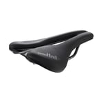 Selle Italia Novus Boost EVO Gravel TM Superflow - Gravel Bike Saddle, Extra Padded Road Saddle, Superflow Hole - Size L3, Black