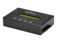 Startech.Com 1:1 Hard Drive Duplicator And Eraser For 2.5" & 3.5" Sata Hdd Ssd - Lcd & Rs-232  - 14Gbpm Duplication Speed - Cloner & Wiper (Satdup11) - Harddisk-Duplekser - 2 Brønner (Sata-600) - For P/N: Sva12m5na