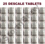 25 DESCALING DESCALER TABLETS FOR KRUPS & DELONGHI DOLCE GUSTO COFFEE MACHINES