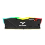 Team Group T-Force DELTA RGB - DDR4 - sett - 16 GB: 2 x 8 GB - DIMM 288-pin - 3200 MHz / PC4-25600 - ikke-bufret