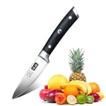 SHAN ZU Couteau à Fruit et Couteau Office Couteau Paring Couteau à Fruits 9.5cm Couteau de Cuisine Acier Inoxydable avec Boîte-Cadeau - Classic Series